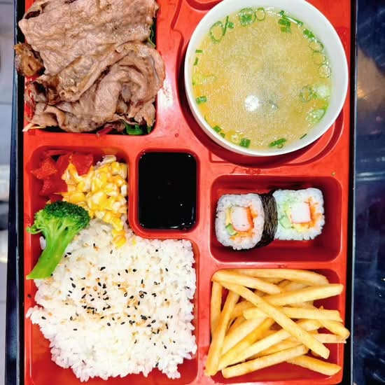 B01 Teriyaki Bento Tofu 豆腐